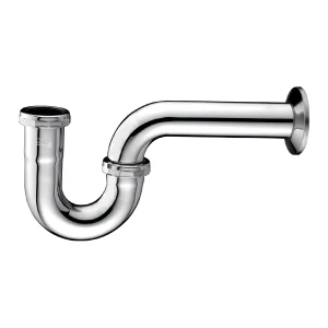 FBT Chrome Brass P-Trap - P2