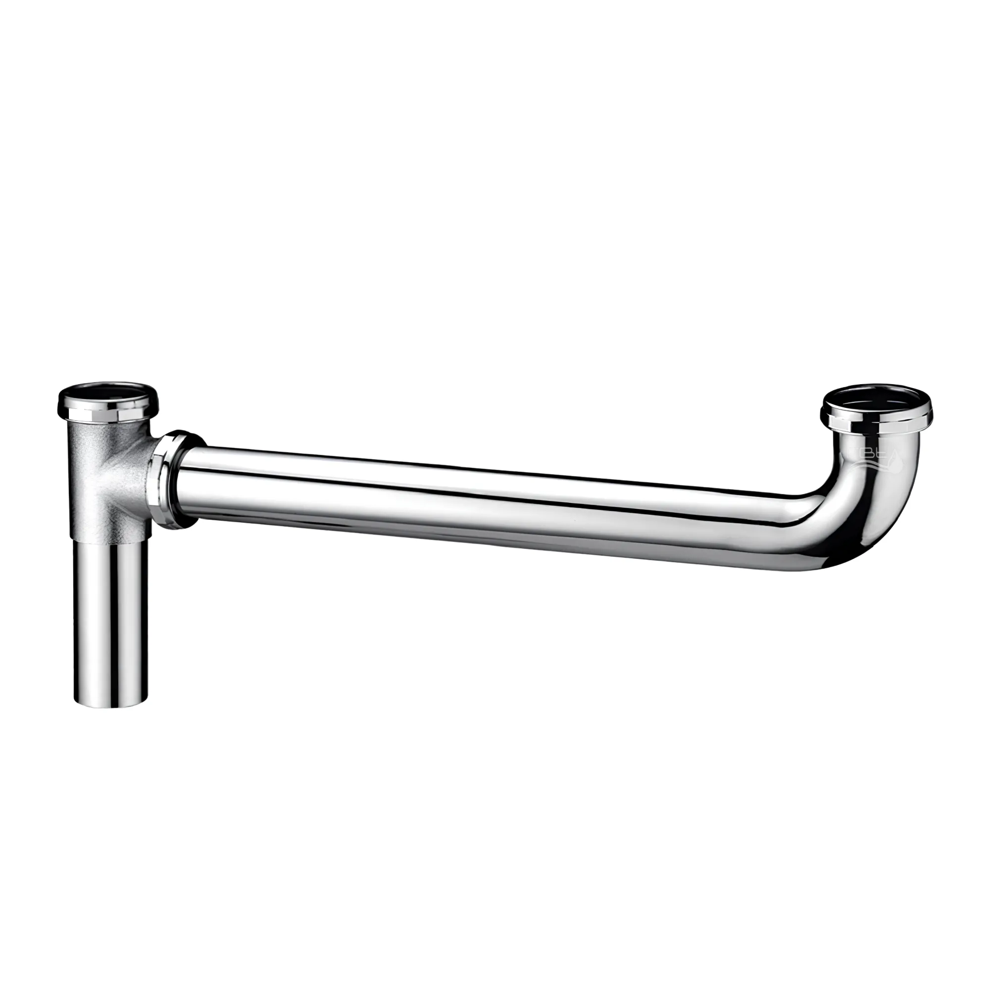 FBT Chrome Brass Slip Joint End Outlet Waste - T8