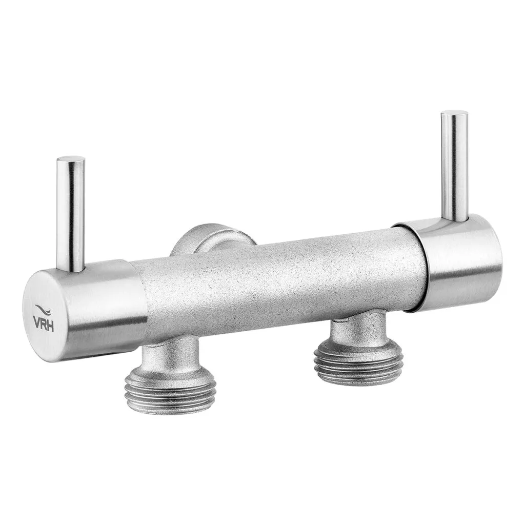 FBT Wall Dual Control Chrome Faucet 9120K16