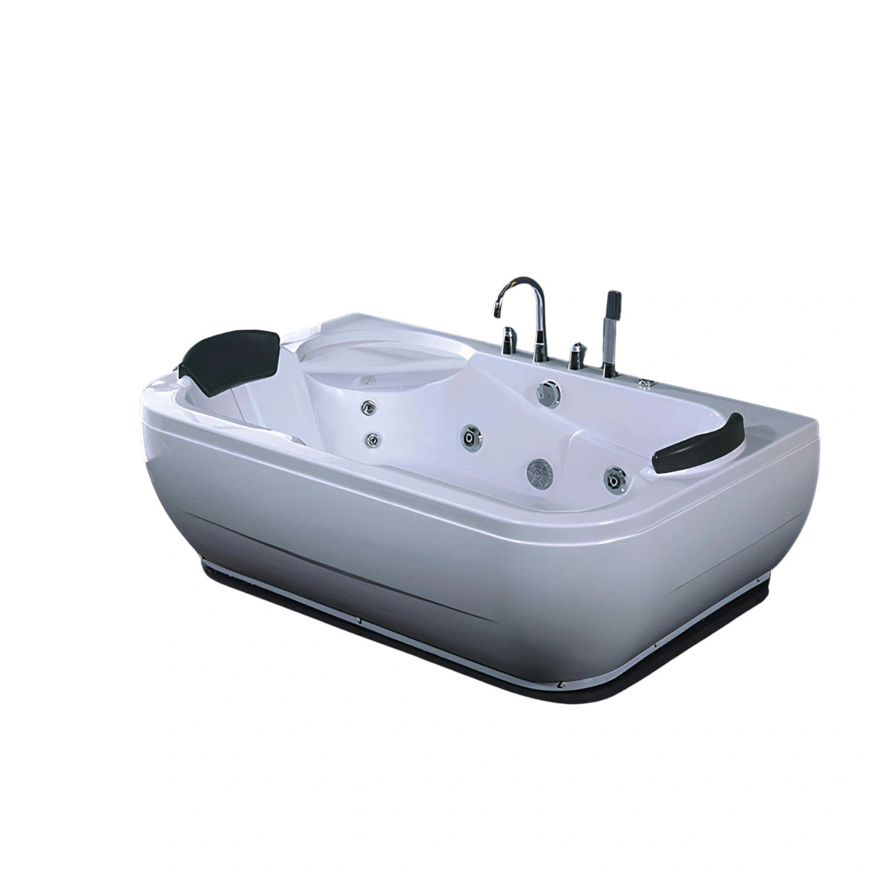 FBT Whirlpool Bathtub with Dual Pillows – YG84