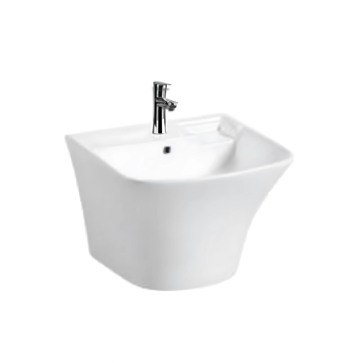FBT White Semi Pedestal Basin – 923A-W