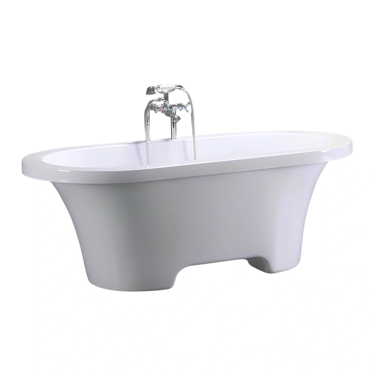 Freestanding Acrylic Bathtub FBT-G010 – Royal Series