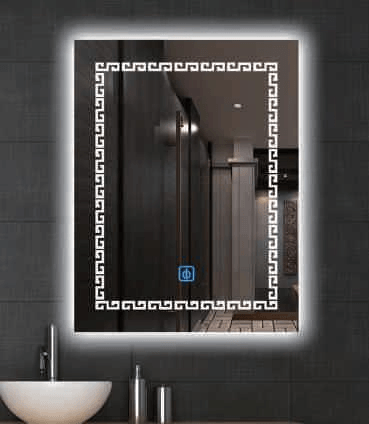 Smart LED Bathroom Mirror 2066 with Touch Sensor